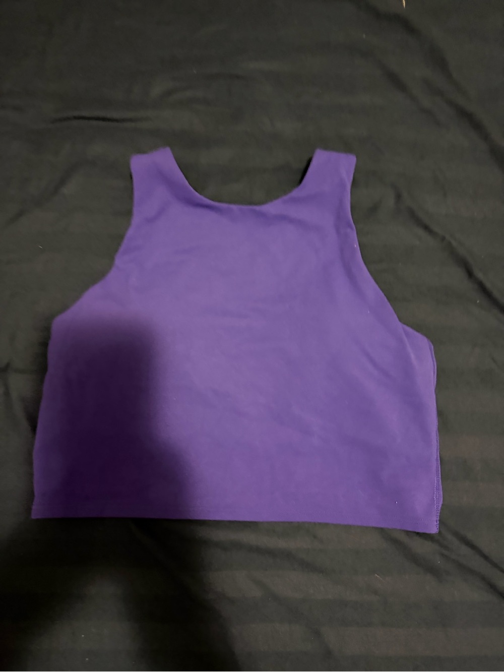 Athleta Purple Crop Tank Top
